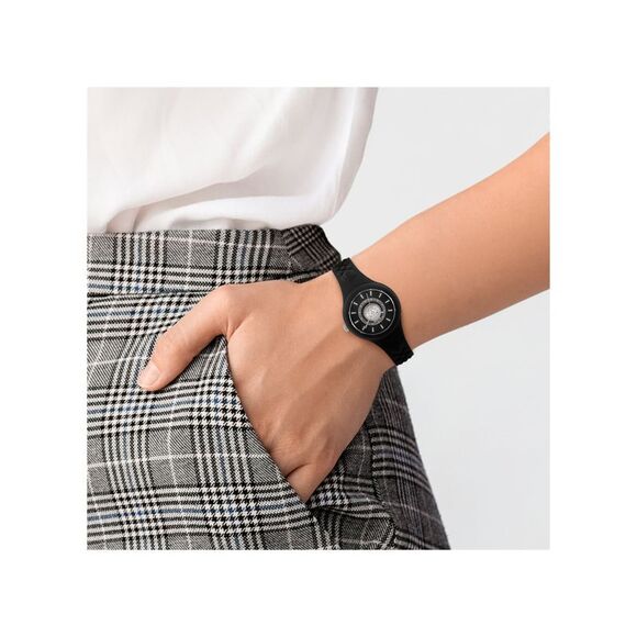 Versus Versace  Fire Island Lion Strap Watch Black Womens - Picture 5 of 6